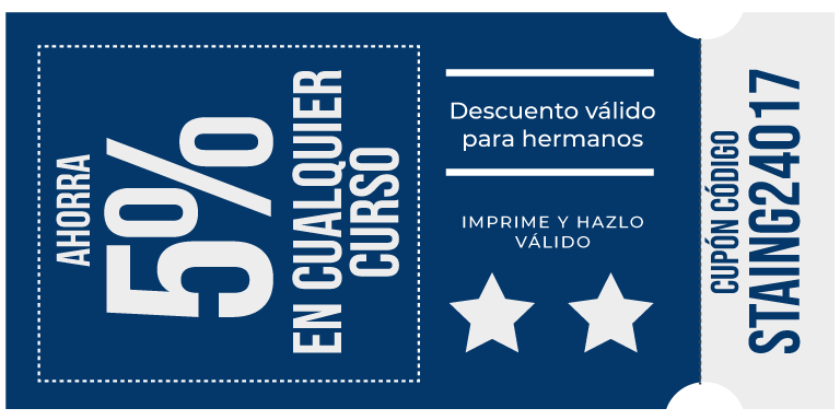 Cupón 5% de descuento